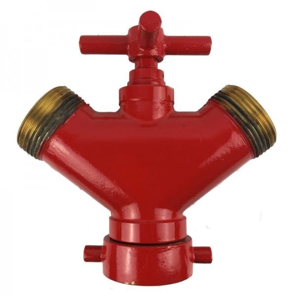 nsw fbt brass fire hose dividing breech
