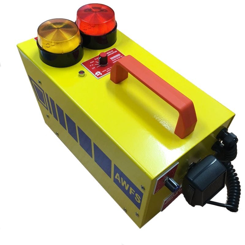 Siren Warning Portable Carry Evacuation Alarm & Pa Alert