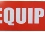 Sign Poly Fire Equipment Strip 500mm W x 100mm H