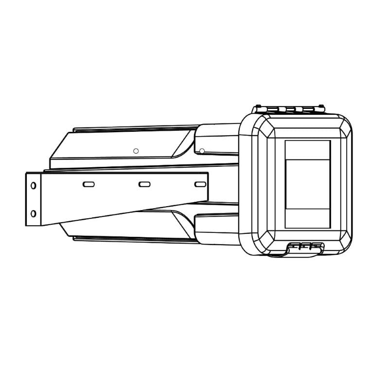 Bracket Horizontal Mounting Side / Top Loading Hot Galvanised